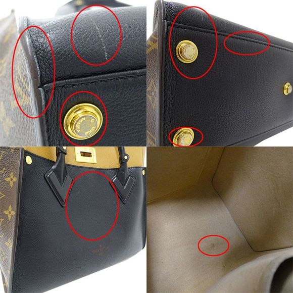 Louis Vuitton Monogram On My Side MM Noir Black - Picture 7 of 7